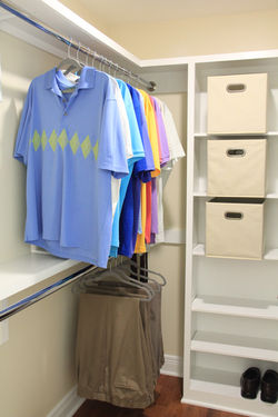 Customized Master Walk-In Closet