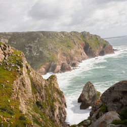 view of cliffs at Cabo de Roca