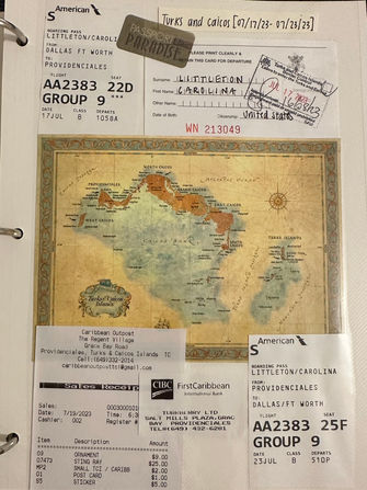 Favorite piece: Postcard I bought at a souvenir store.