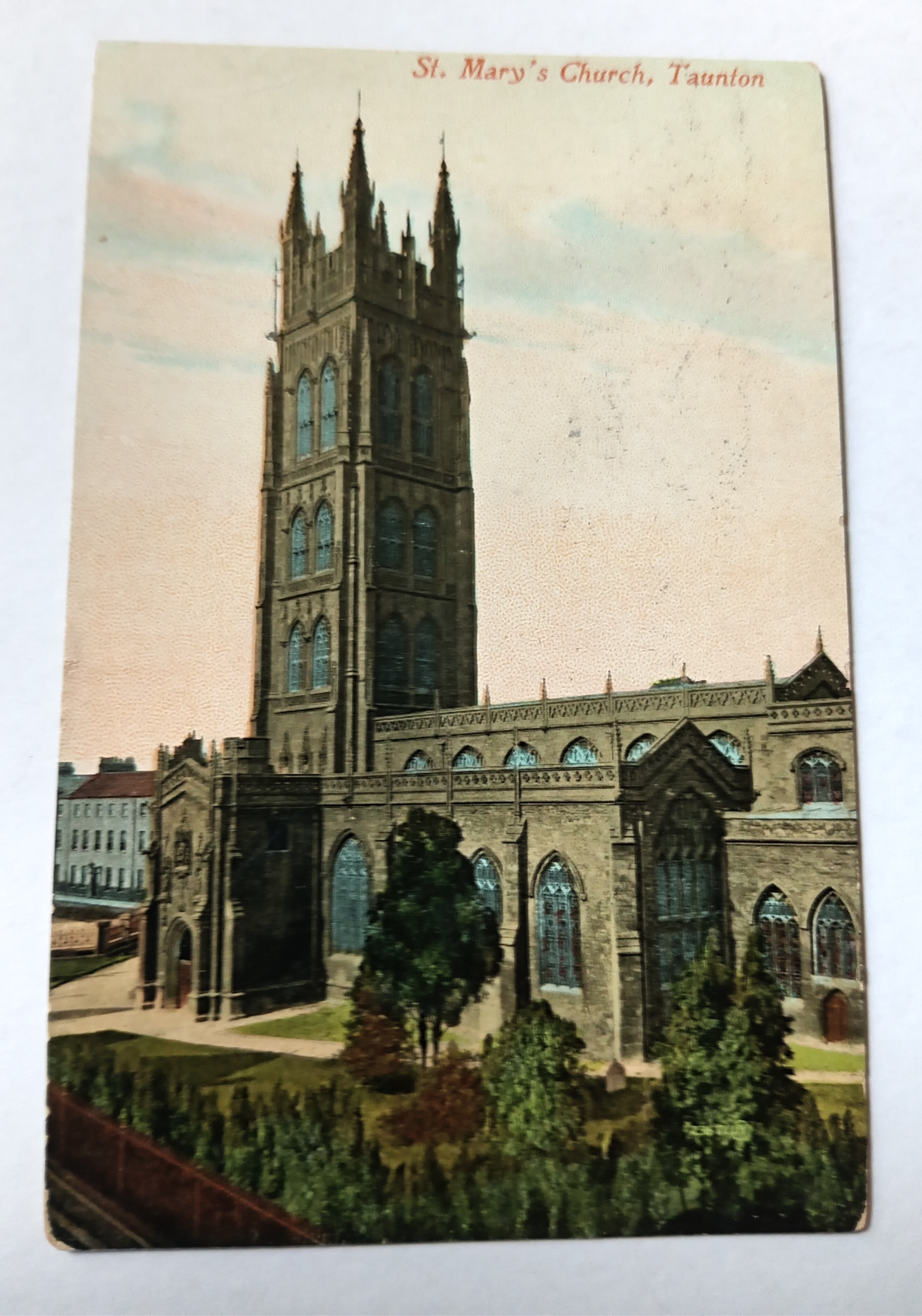 Taunton: St. Mary's Church c. 1913 Postcard