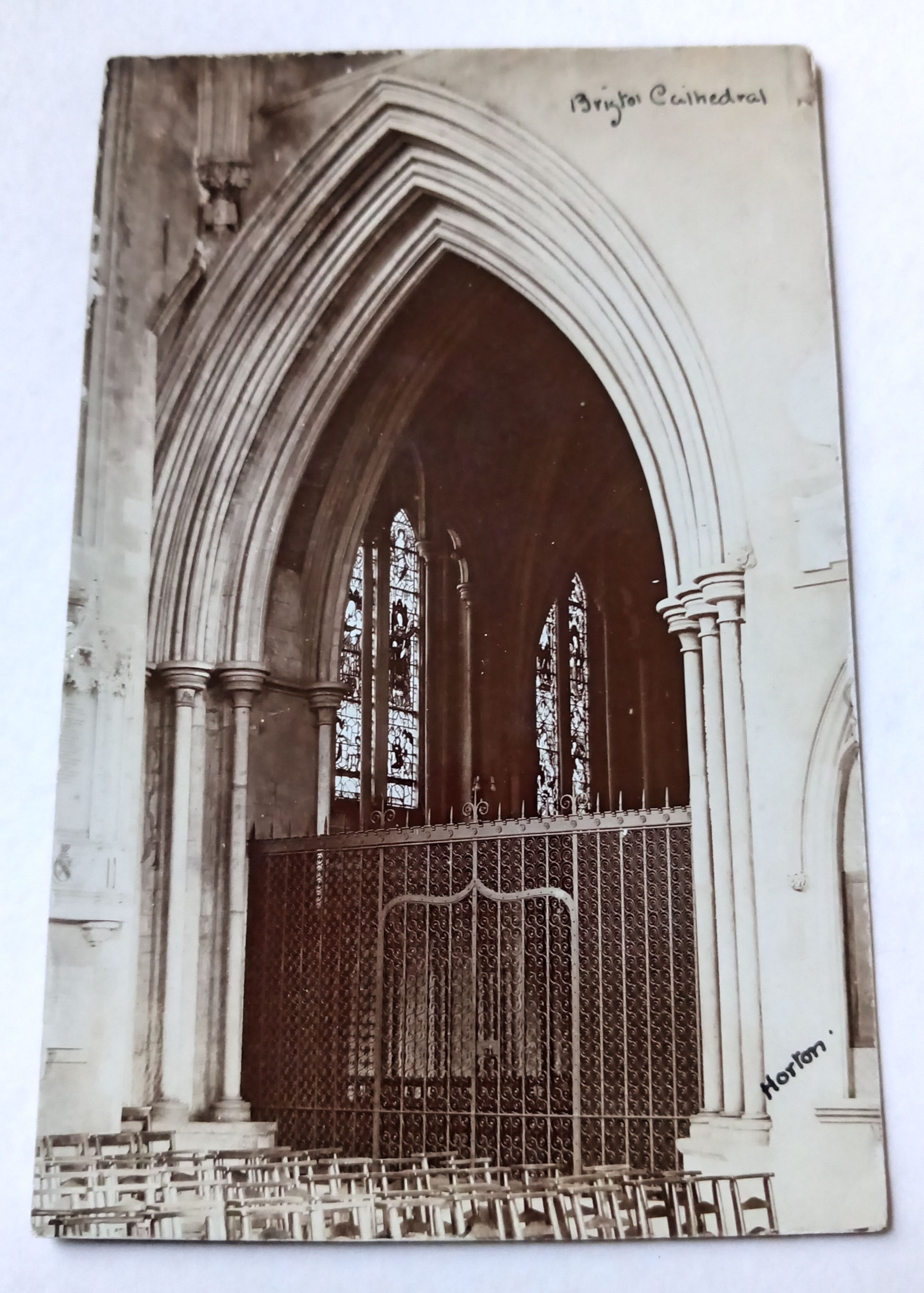 Bristol: Cathedral Edwardian RPPC Postcard