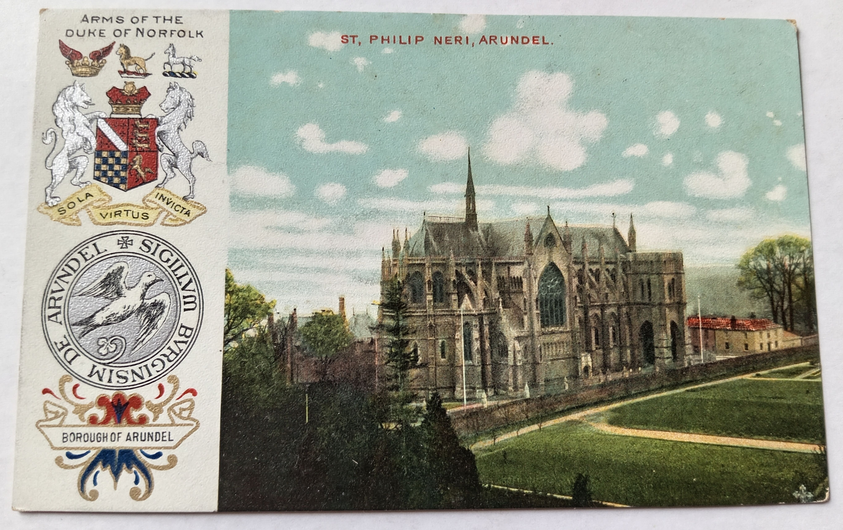 Arundel: St. Philips Neri c. 1905 Postcard