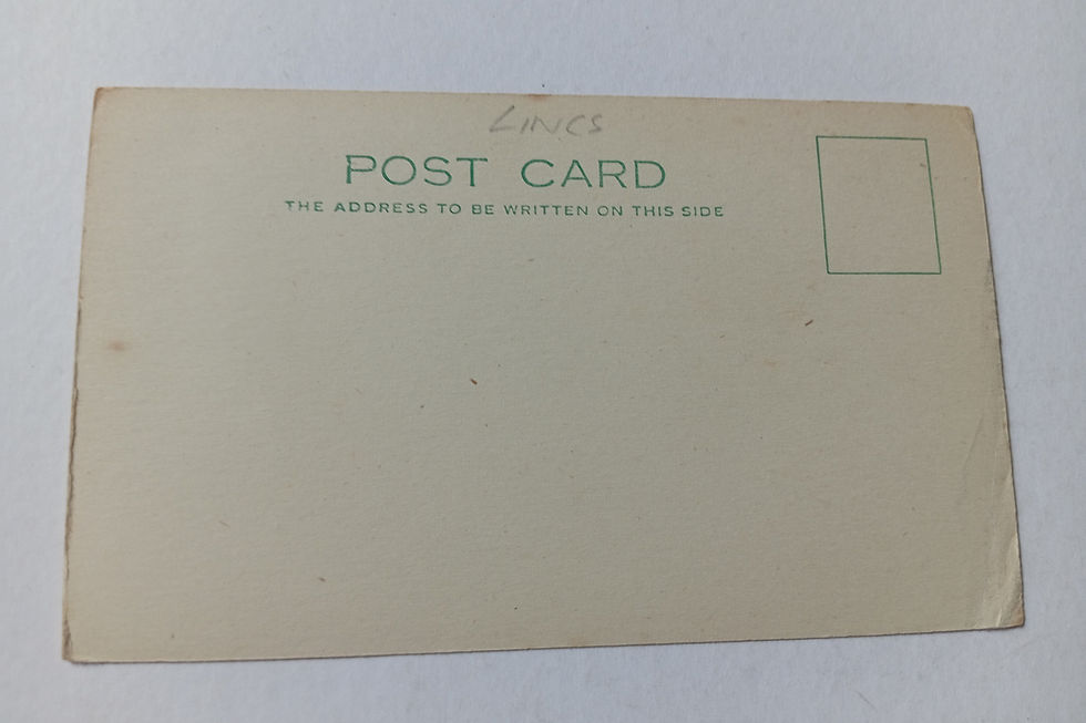 Thumbnail: Harmington?: St Mary Church Vintage Sketch Postcard