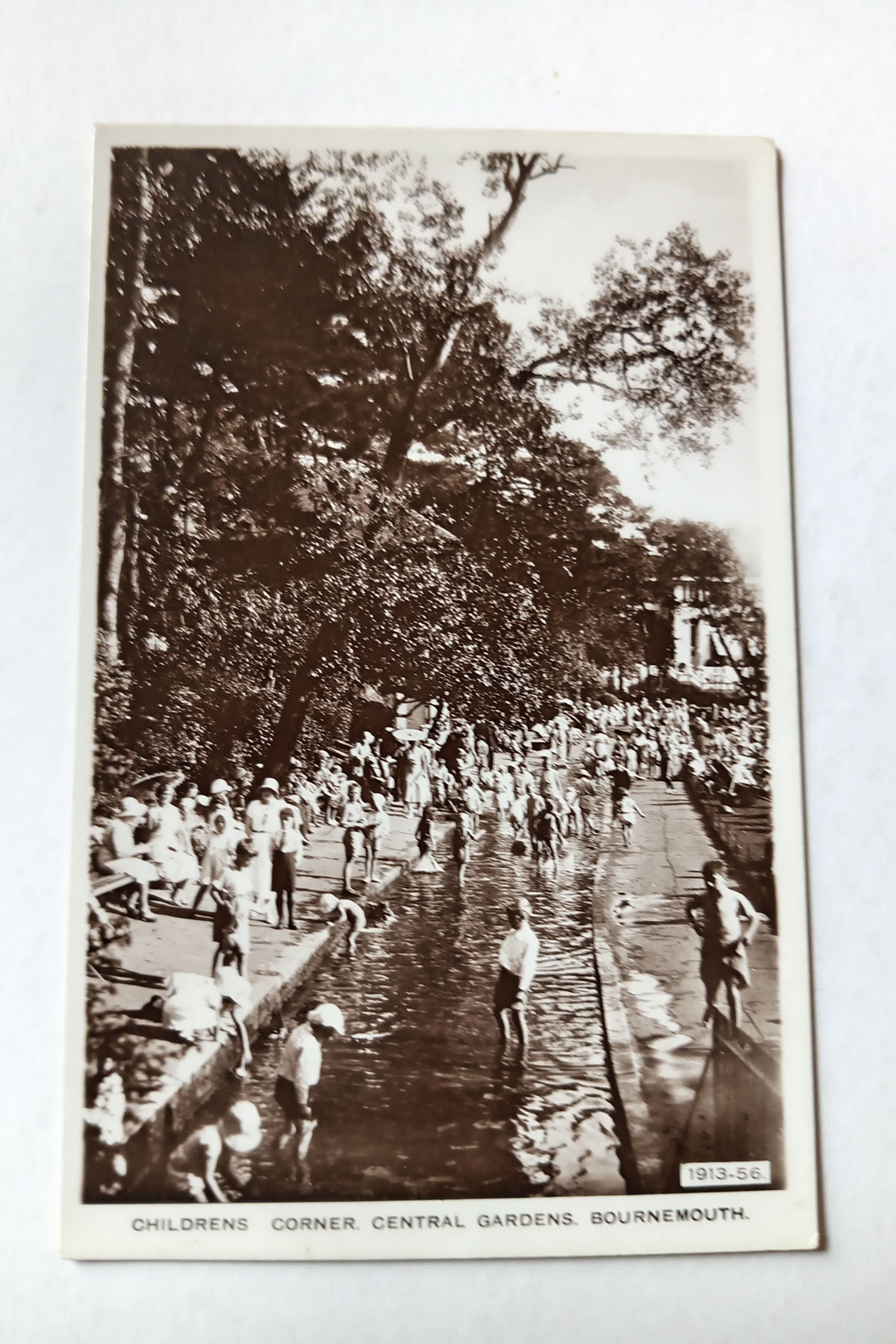 Bournemouth: Children's Corner Vintage RPPC Postcard