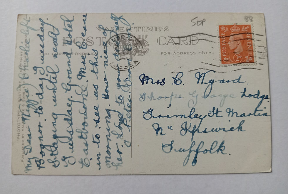 Thumbnail: BOGNOR REGIS: West Promenade 1930's Postcard