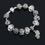 Thumbnail: Fashion Womens Crystal Vintage Bangle Charms Bracelets