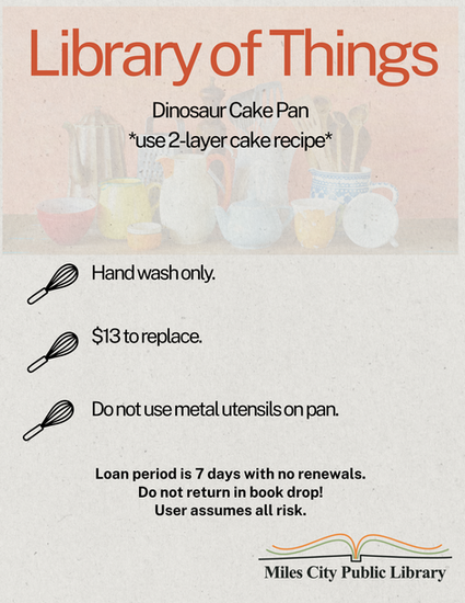 Dinosaur Cake Pan