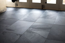 Black Slate Light Riven Tile