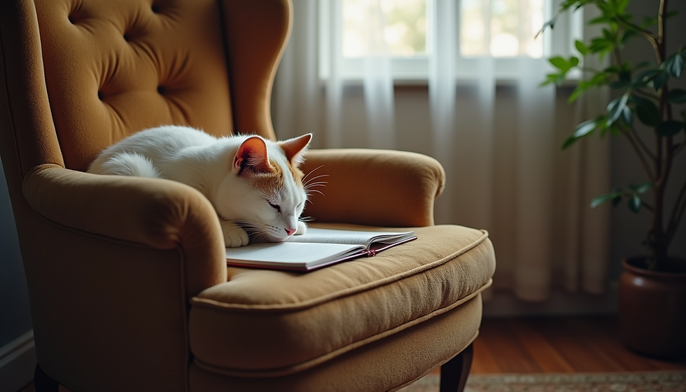 How Cats, Hot Chocolate, and Writing Shape My Creative World