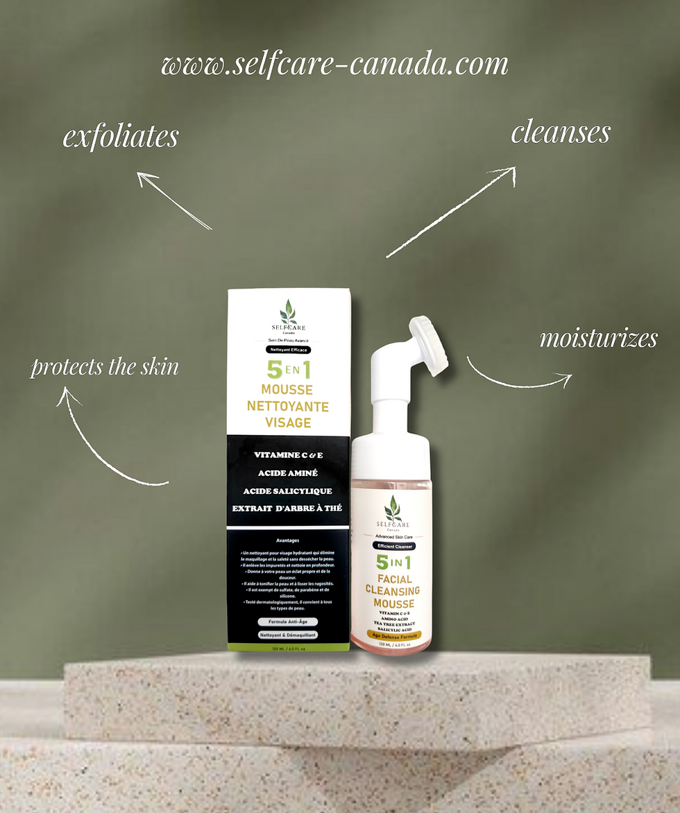 Miniature : MOUSSE VISAGE NETTOYANTE 5 EN 1 (120ml)