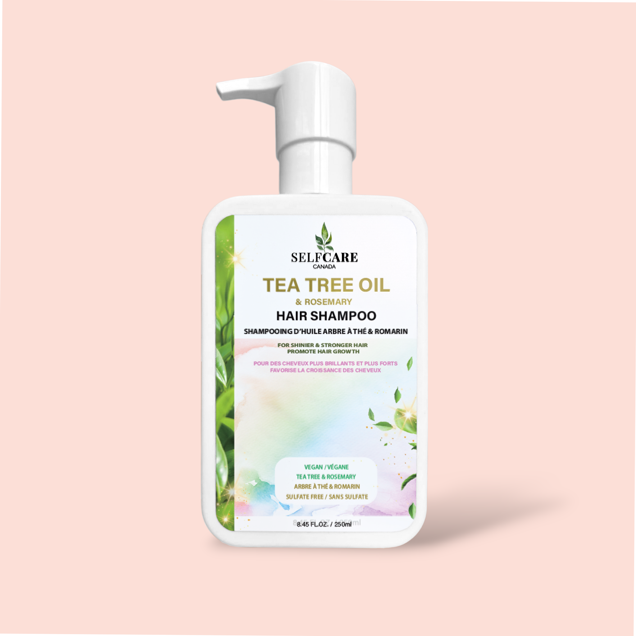 TEA TREE OIL & ROSEMARY SHAMPOO (250ML)