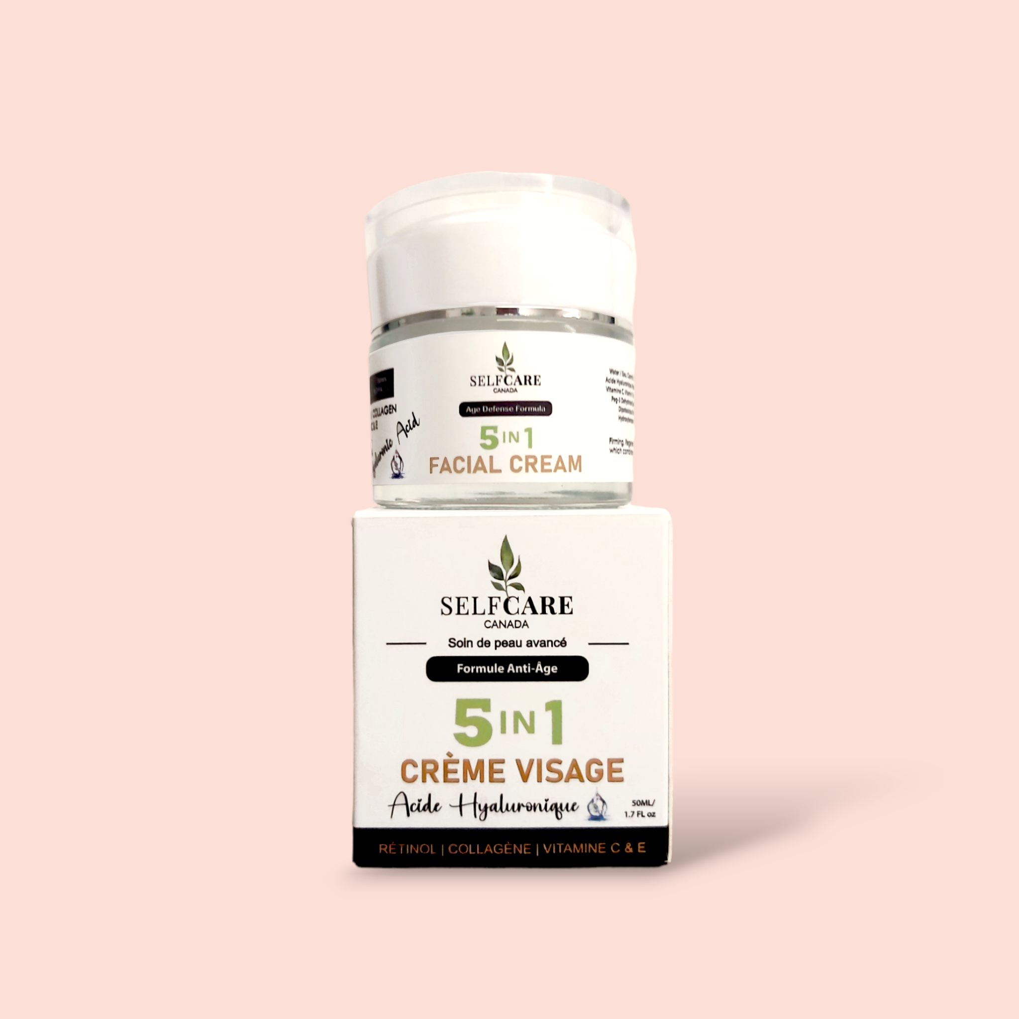 HYALURONIC ACID FACIAL CREAM 5 IN 1 (50ml)