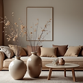 A-sophisticated-living-room-scene-featuring-elegant-vases-stylish-textiles-and-tasteful-ta