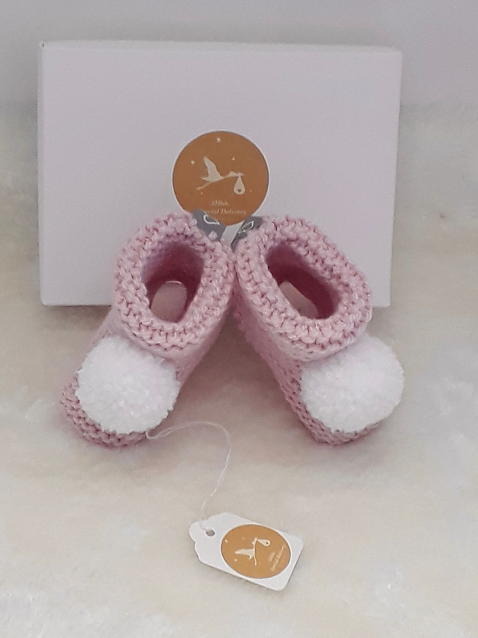 Thumbnail: Pink Petal Booties