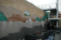 LH공사 성남판교 택지개발지구 인공폭포, 성남, 2010