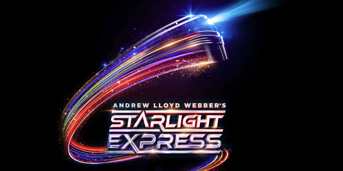 Starlight Express logo for large-scale musical stage production.