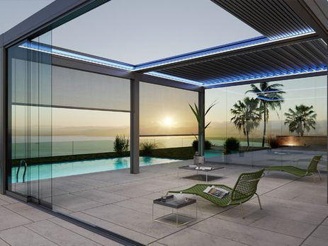 Bioclimatic Retractable Pergola