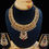 Thumbnail: Rajsi Gold Plated Micropolished Hasli with Earrings
