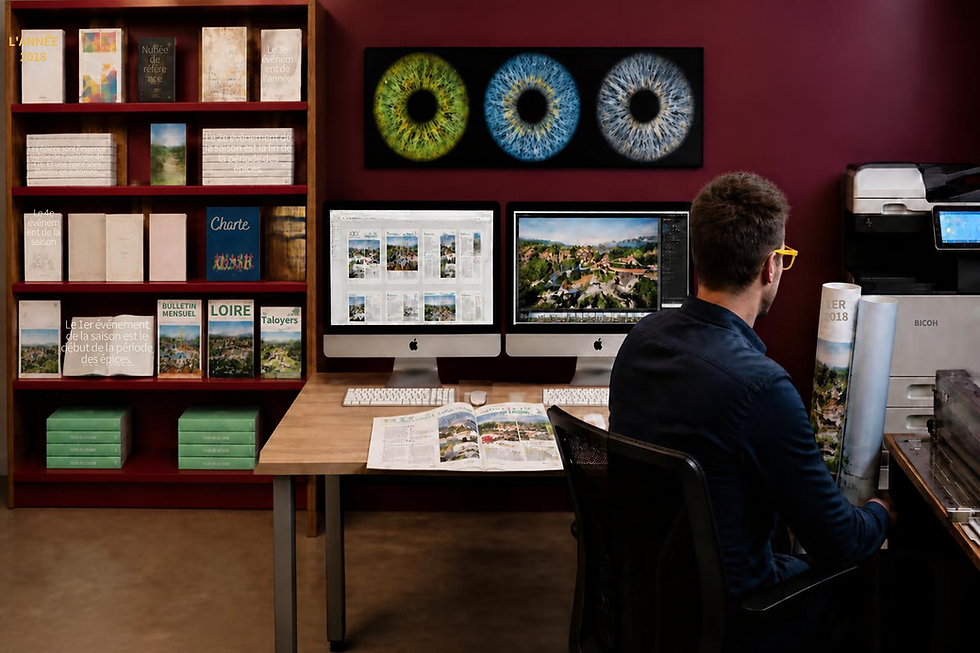 Atelier de conception et de mise en page de brochures et ouvrages