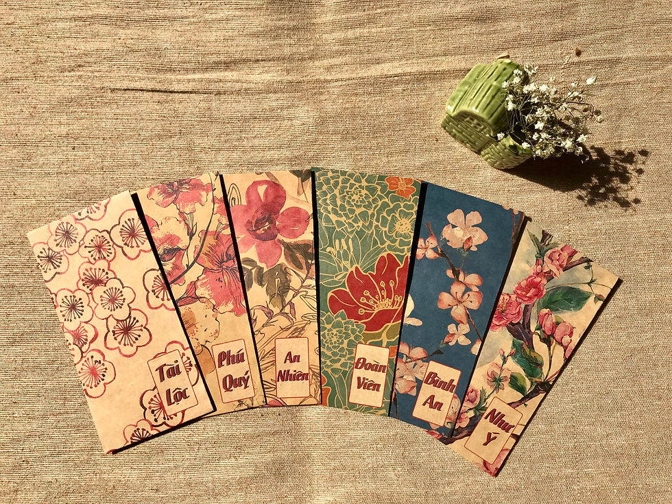 Thumbnail: hoa xưa | vintage flower (set of 6 - mixed)