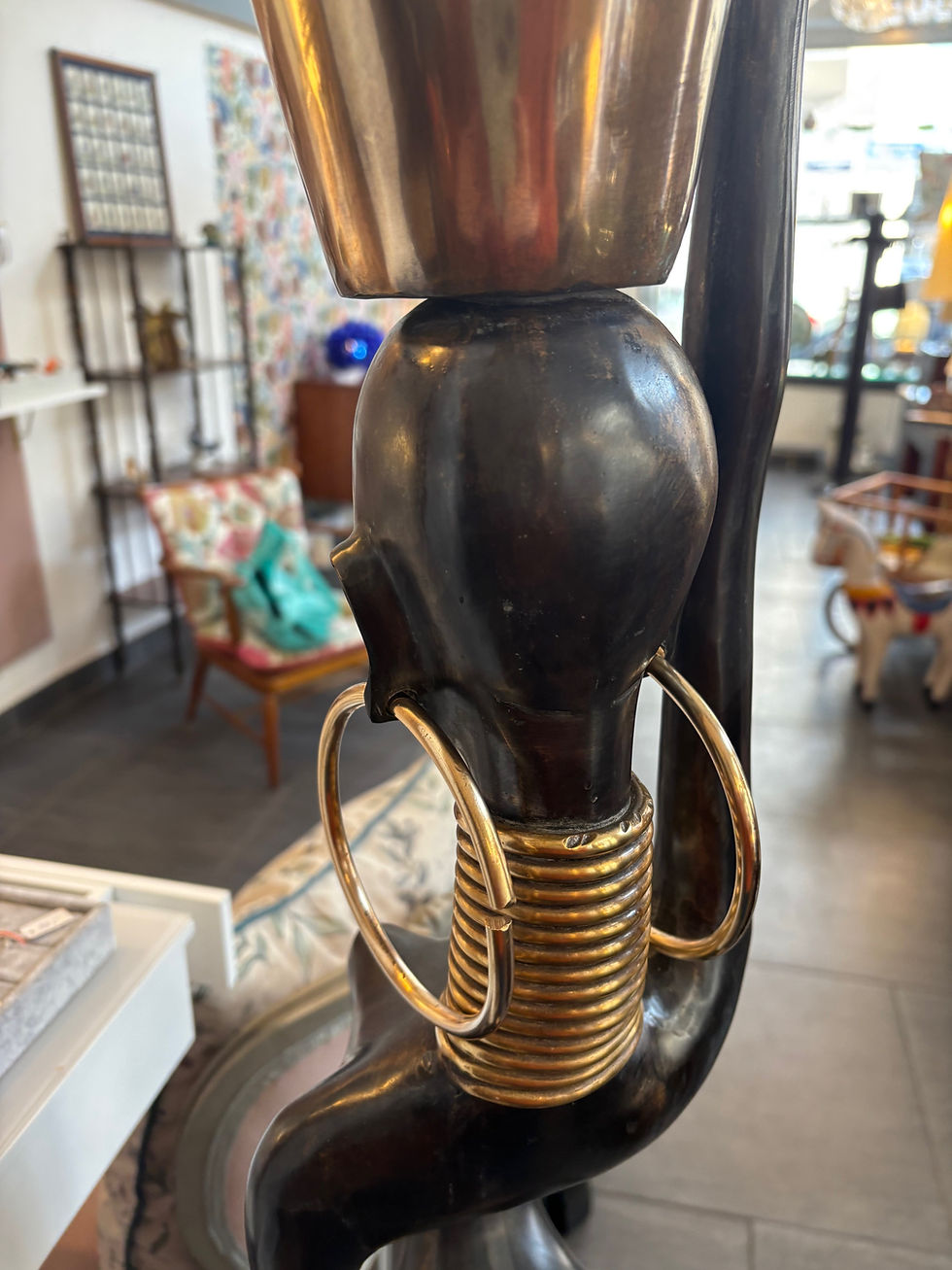 Miniaturbild: Große Figur in der Art der Werkstätten Hagenauer Wien