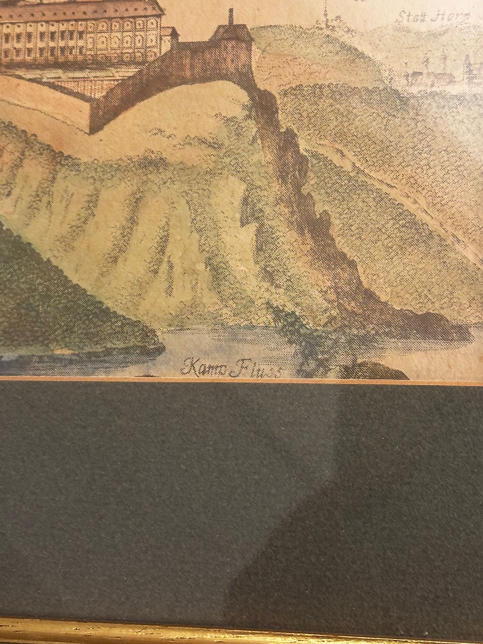 Miniaturbild: Historische Ansicht des "Closter Altenburg"