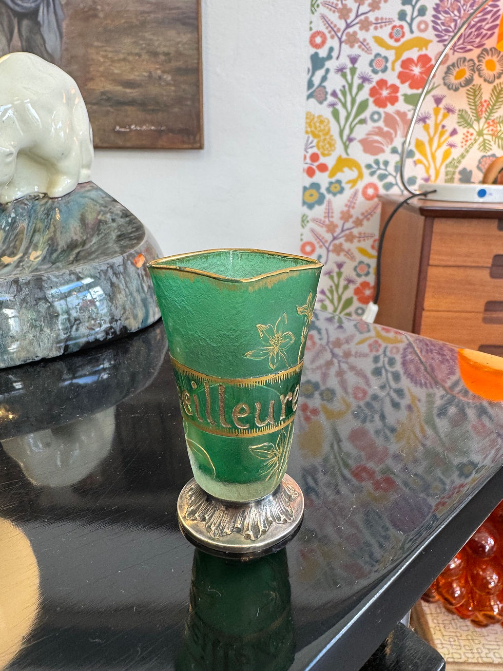 Miniaturbild: Daum Frères, Nancy Mini Vase/Schnapsglas