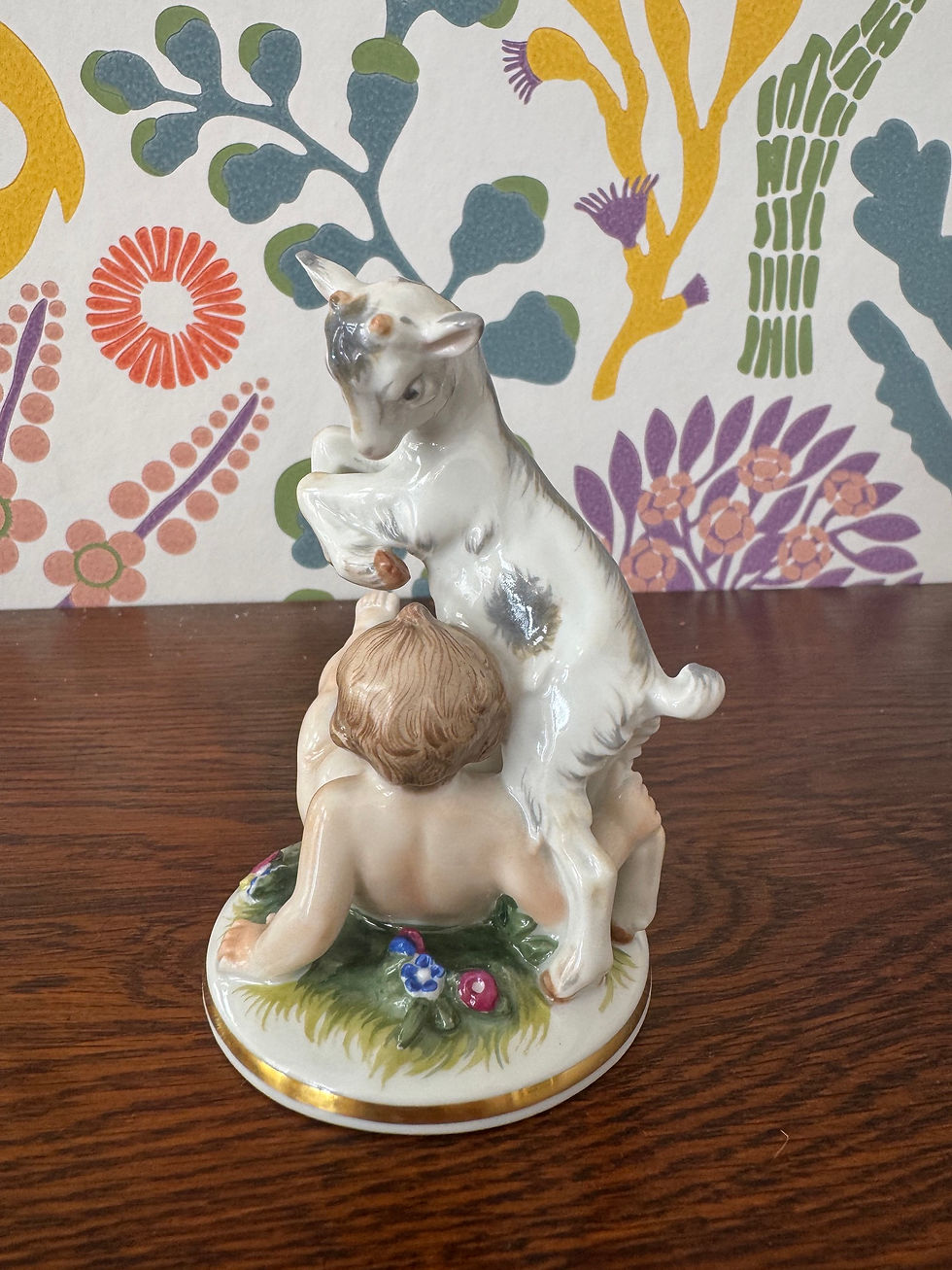 Miniaturbild: Wiener Porzellanmanufaktur Augarten Putto mit Zicklein