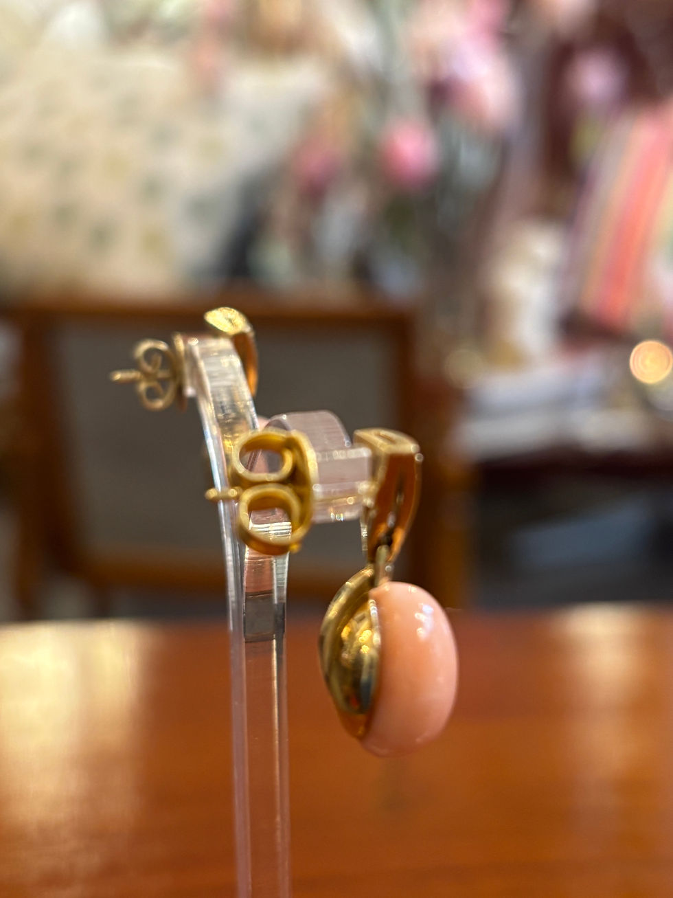 Miniaturbild: Korallen Ohrstecker