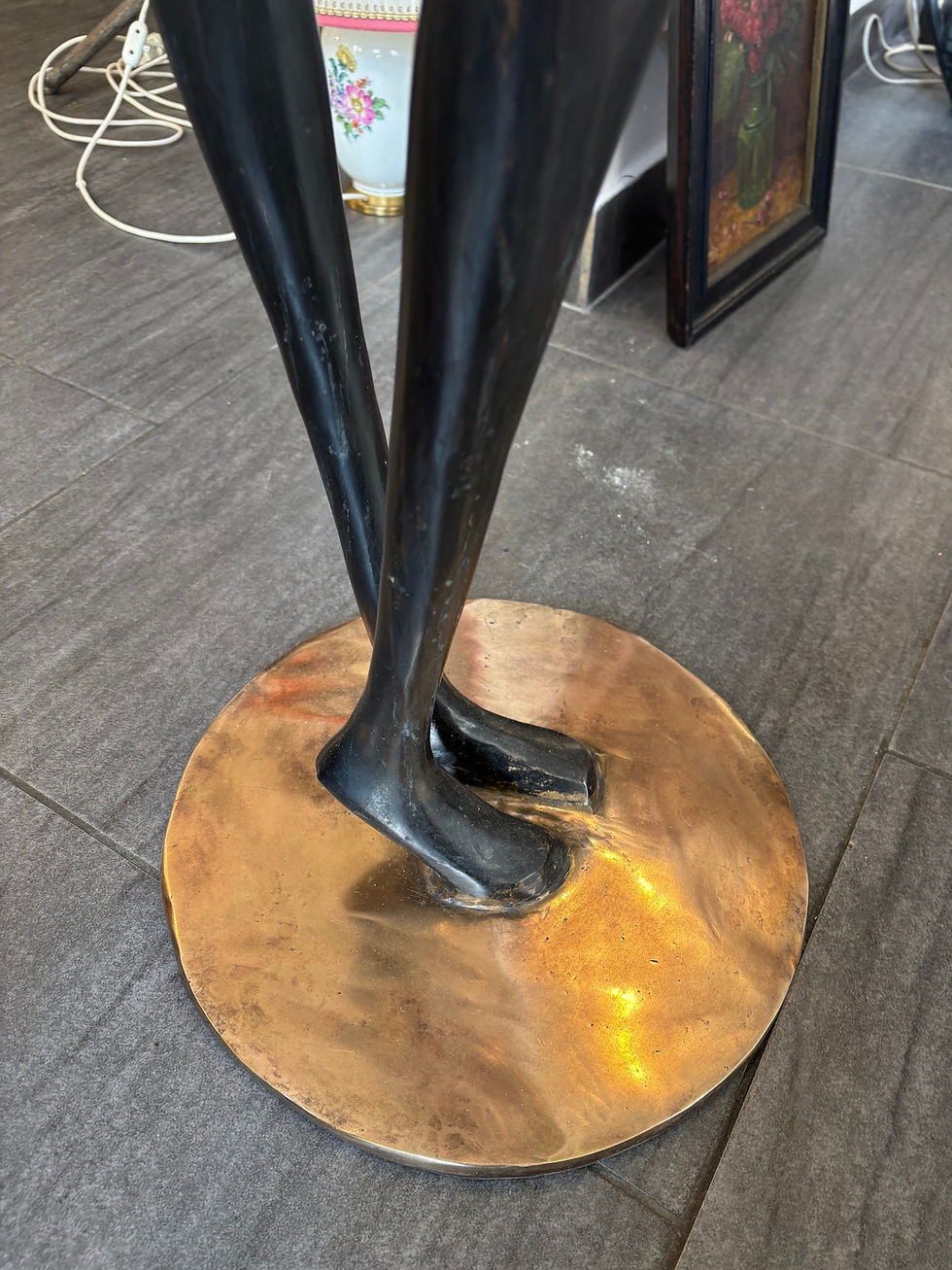 Miniaturbild: Große Figur in der Art der Werkstätten Hagenauer Wien