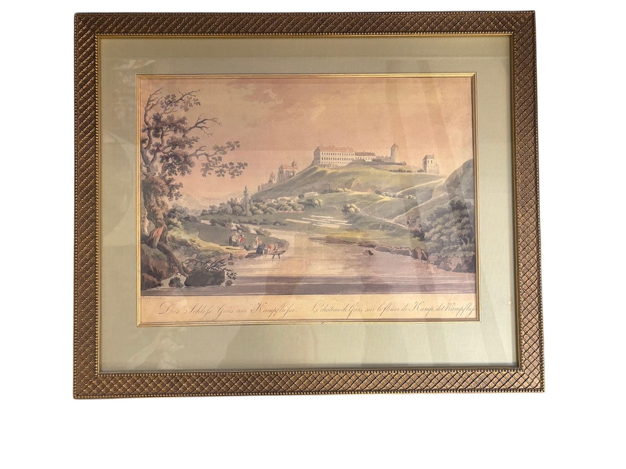 Das Schloß Gars am Kampfluss