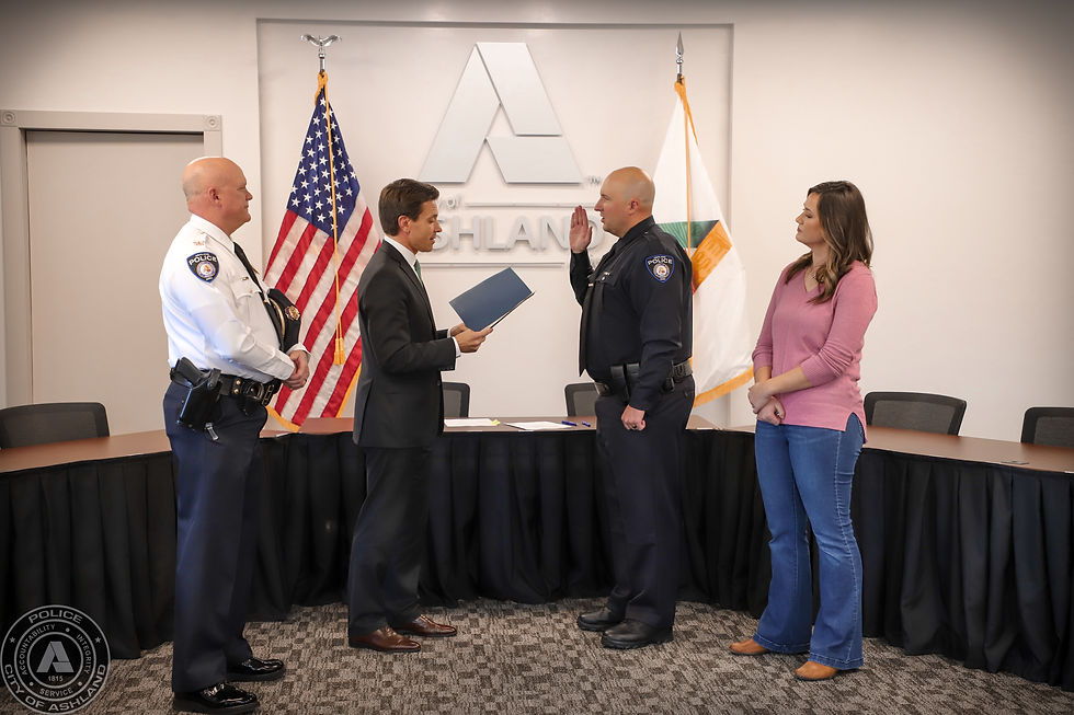 Ashland Police Appoint Part Time Officer