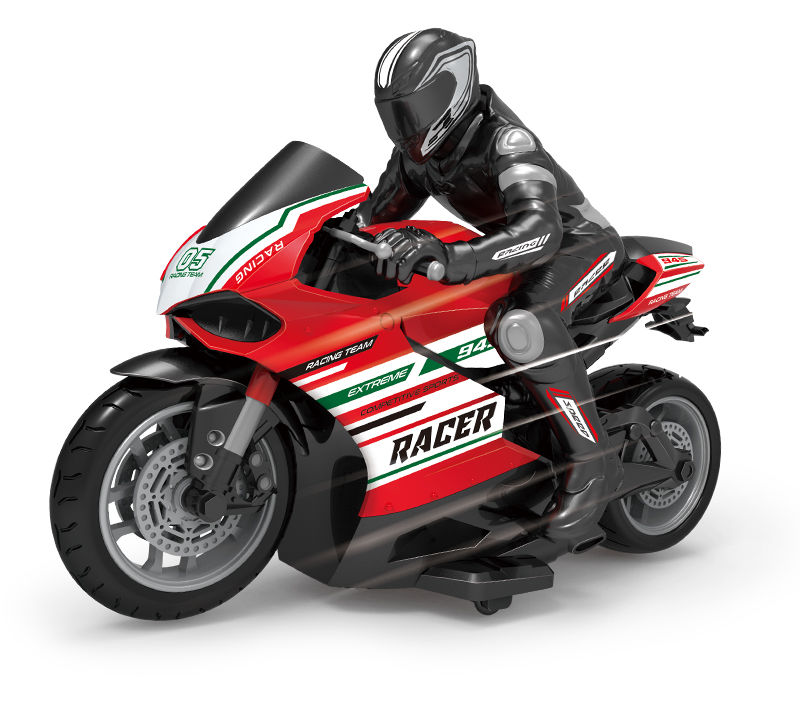 Thumbnail: 1:10 rc motorrad hoch geschwindigkeit skala fernbedienung stunt drift leistungs