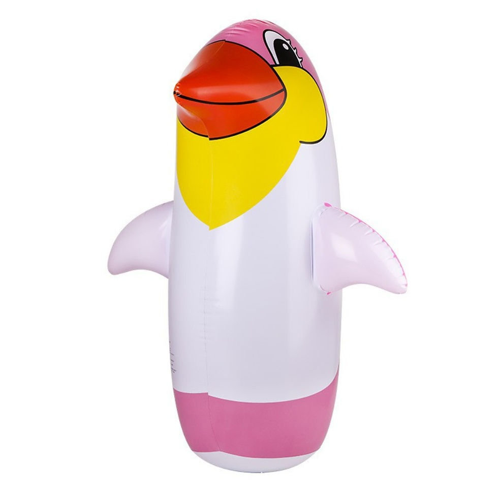 Thumbnail: Cartoon Pattern Inflatable Toys Thickened Durable Inflatable Tumbler Eco-friend