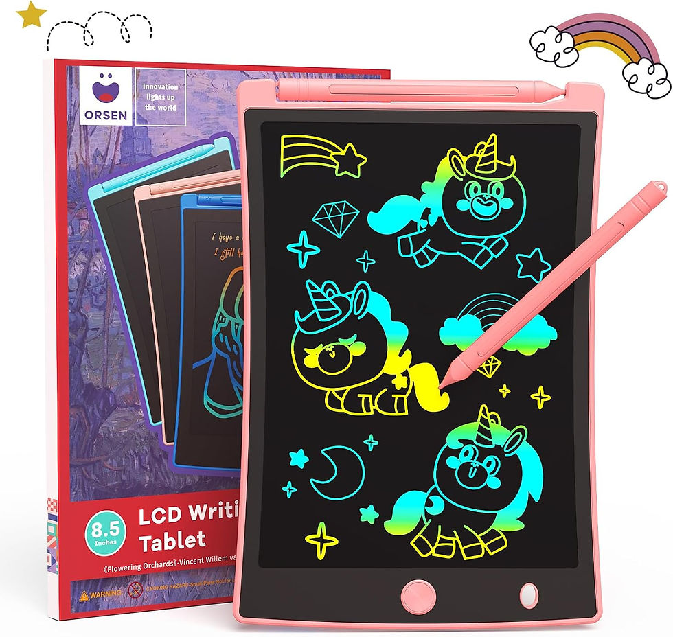 Miniaturbild: ORSEN Colorful 8.5 inch LCD Writing Tablet for Kids, Learning Educational Toys 