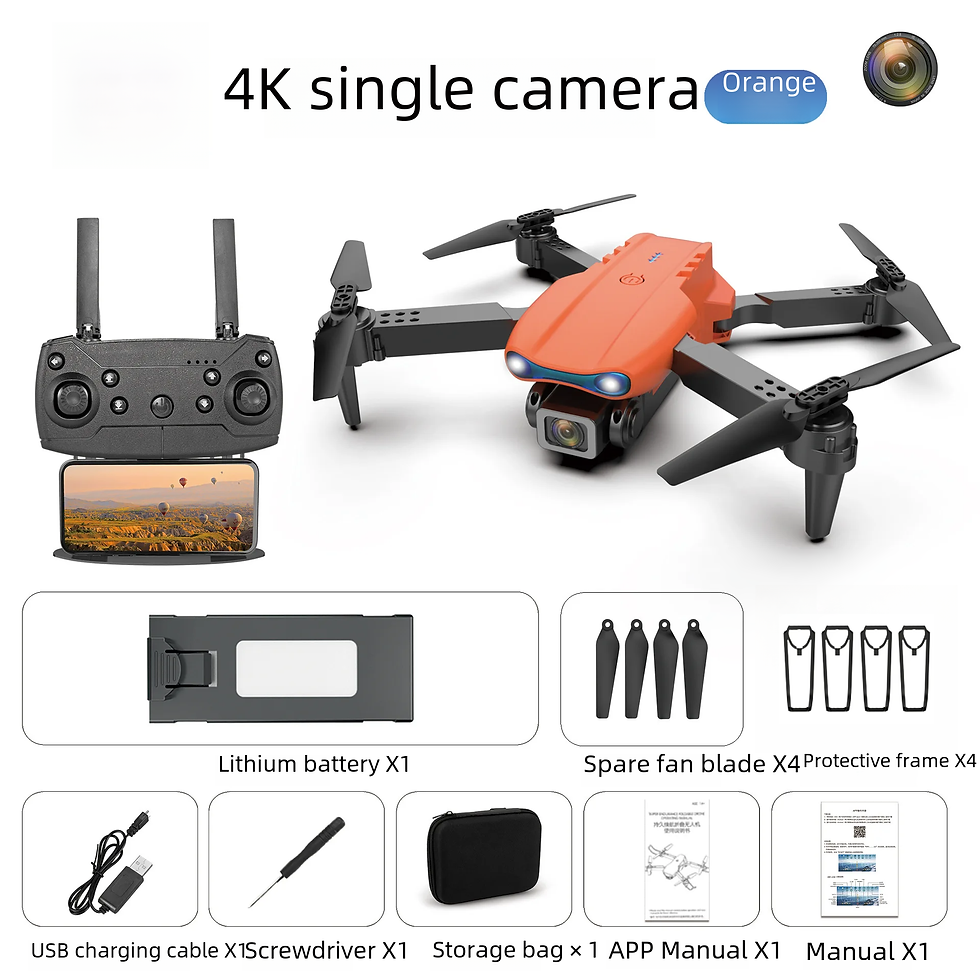 Thumbnail: E88pro grenz überschreitende RC-Drohne 4k High Definition Dual-Kamera-Luftaufna