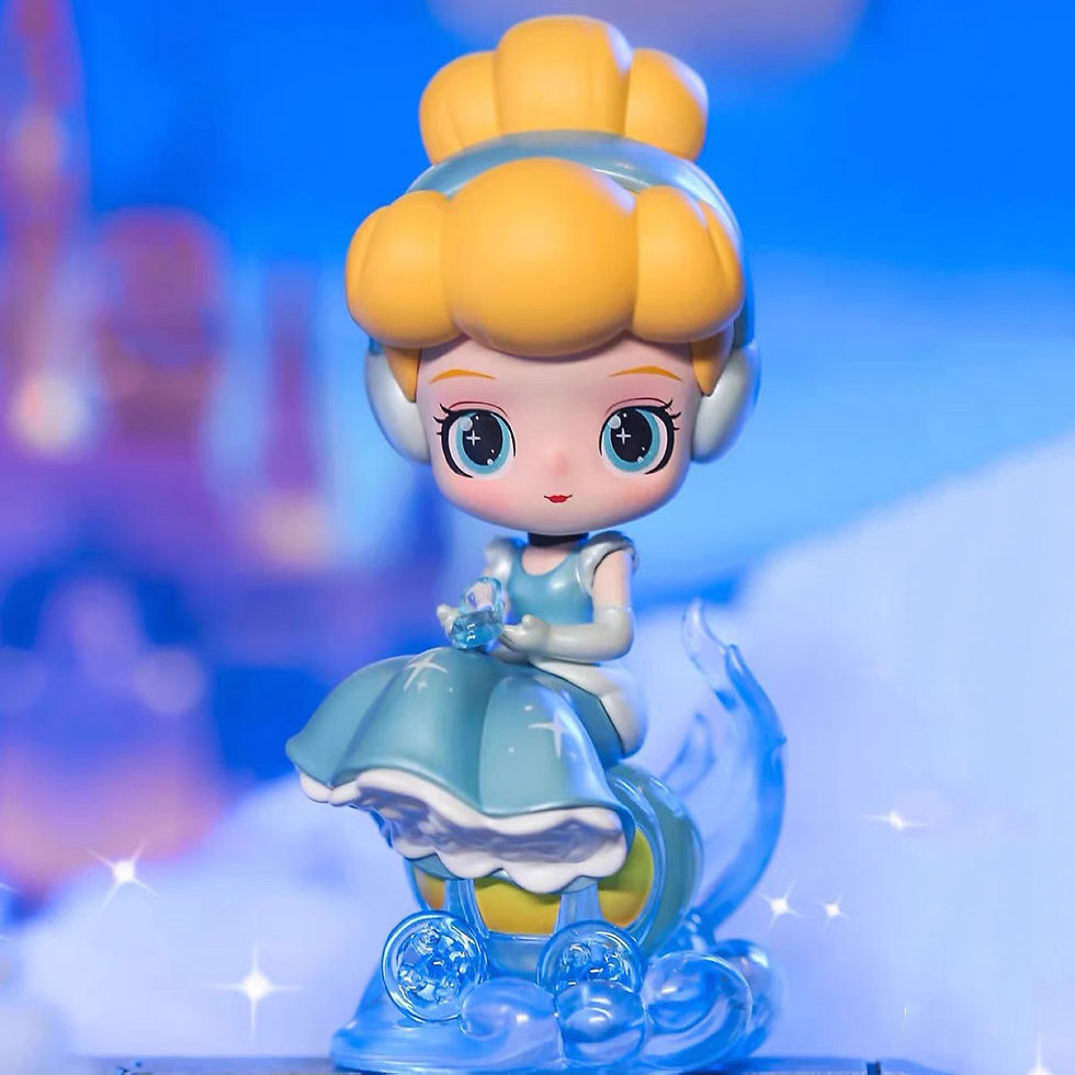 Miniaturbild: MINISO Disney Princess Fairytale Town Series Blind Box Cute Desktop Ornament Me