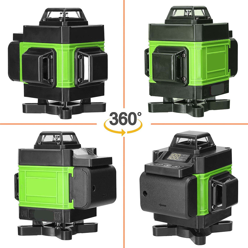Thumbnail: 4d 16 Linien Laser ebene grüne Linie selbst nivellierend horizontal und vertika