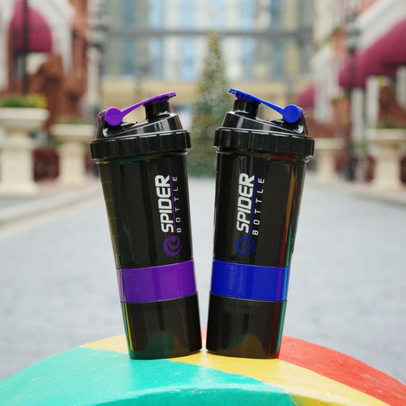 Miniaturbild: 3 Layers Shaker Protein Bottle Powder Shake Cup Large Capacity