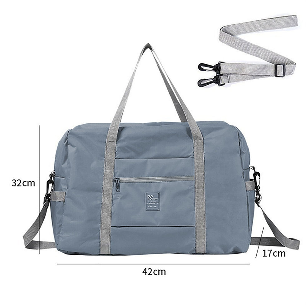 Thumbnail: Faltbare Reisetaschen große Kapazität Kleidung Gepäck Veranstalter wasserdichte