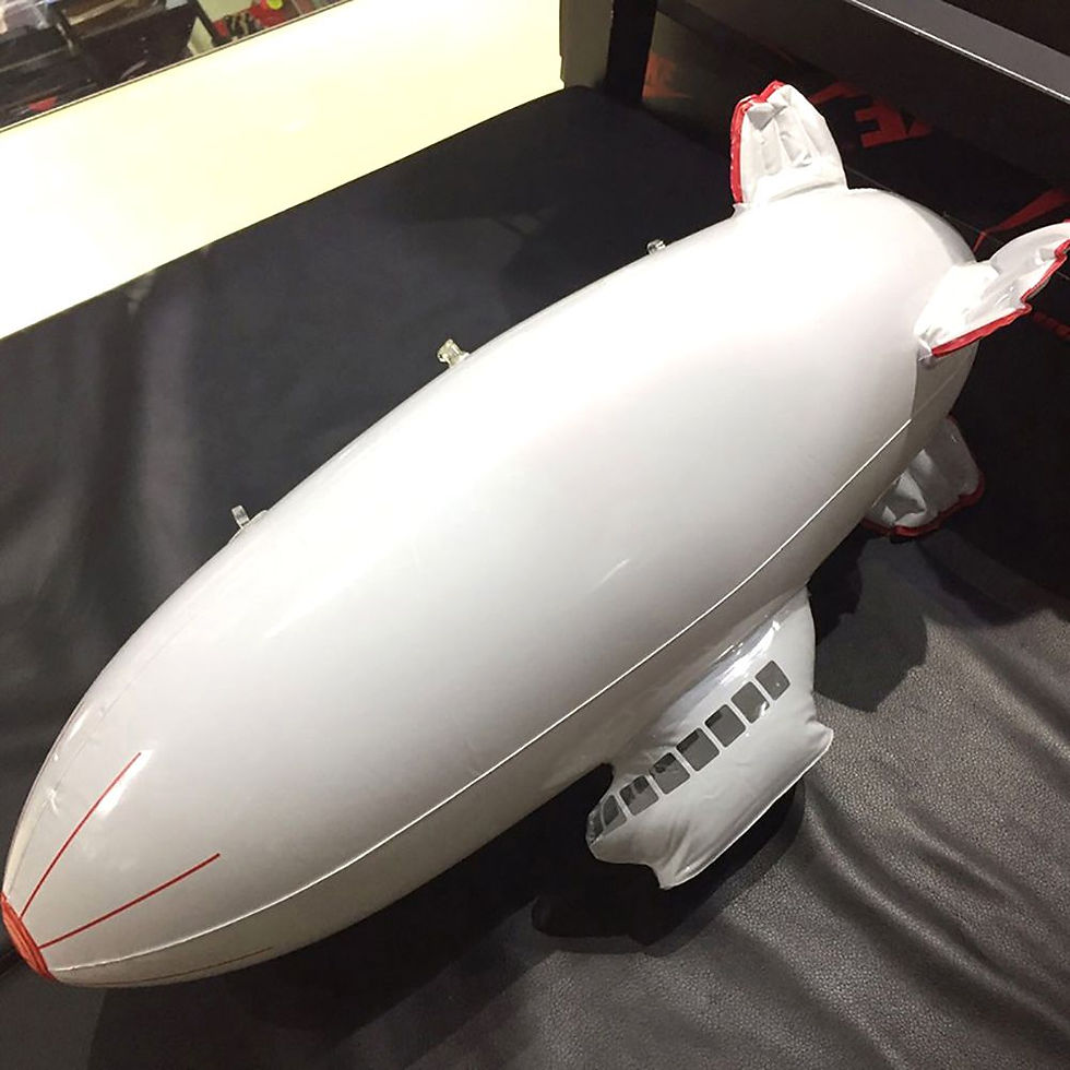 Miniaturbild: PVC Inflatable Airship Model Spaceship Toys for Kid Children Birthday Gift Infl