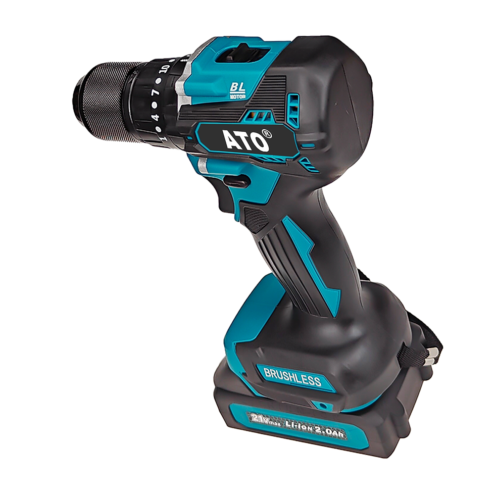 Thumbnail: Ato kabellose bürstenlose Schlag bohrmaschine 21V elektrische Bohr hammer Hand 