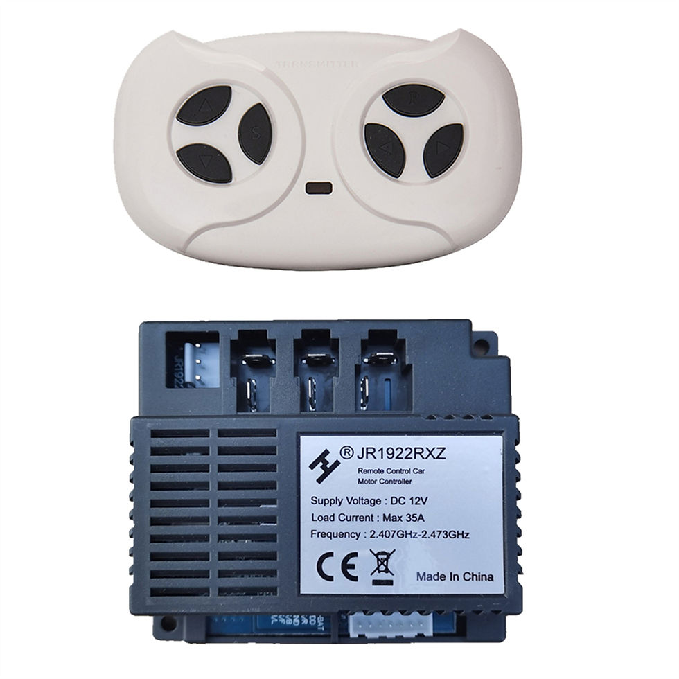 Thumbnail: 12V JR1922RX 2.4G Bluetooth Remote Control and Receiver Accessories for Kids Po