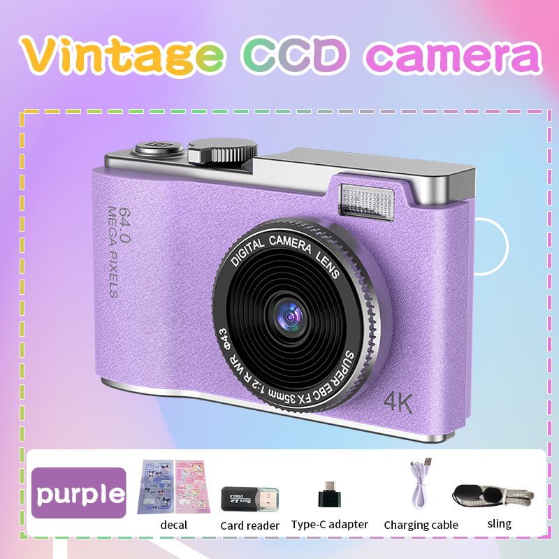 Thumbnail: Digital kamera Kinder Camcorder 2.4 "Zoll wiederauf ladbare Autofokus Vlogging 