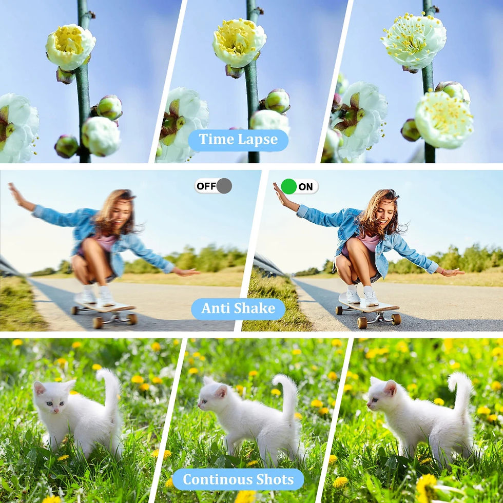 Thumbnail: HD 1080p 2,4 Zoll Digital kamera wiederauf ladbare Kameras mit 8x Zoom Kompakt 