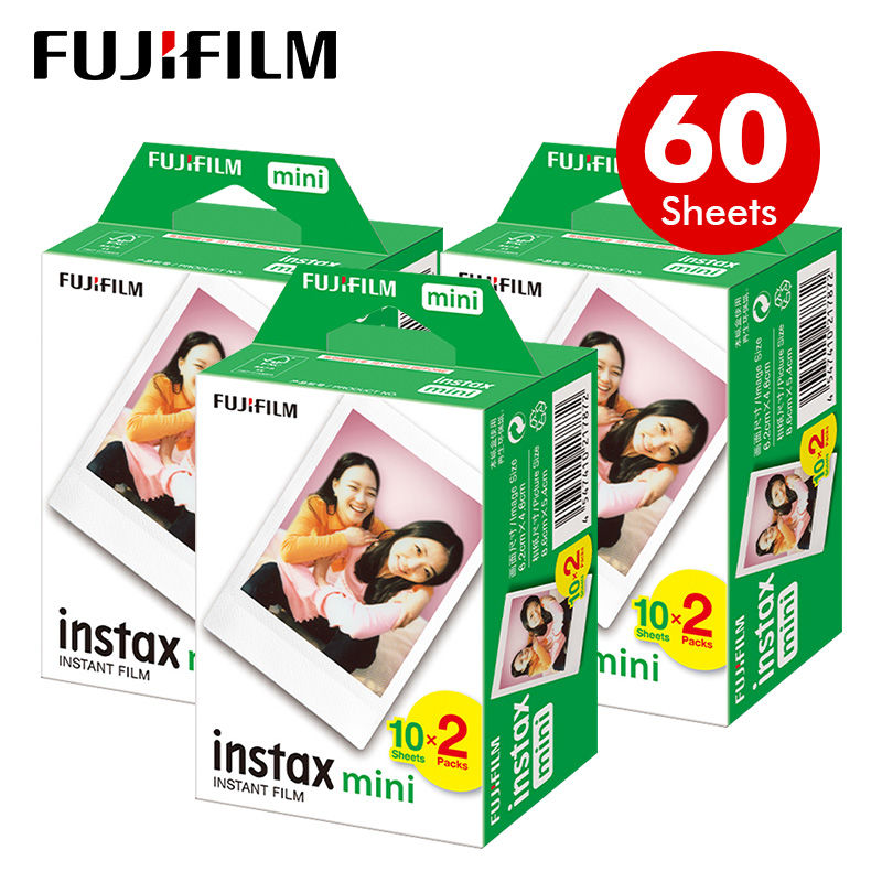 Thumbnail: Fujifilm Instax Mini Film White Edge 10/50/60 Sheets/Packs Photo Paper for Fuji