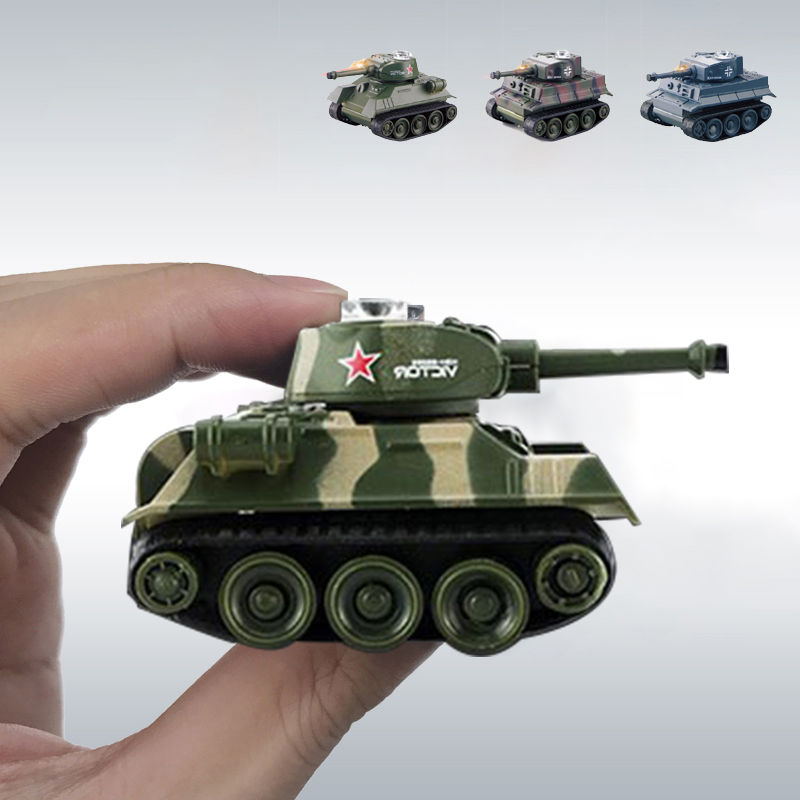 Thumbnail: Mini RC Tank Fernbedienung Crawler 2,4g Militär Kampfpanzer Modell Chassis Elek