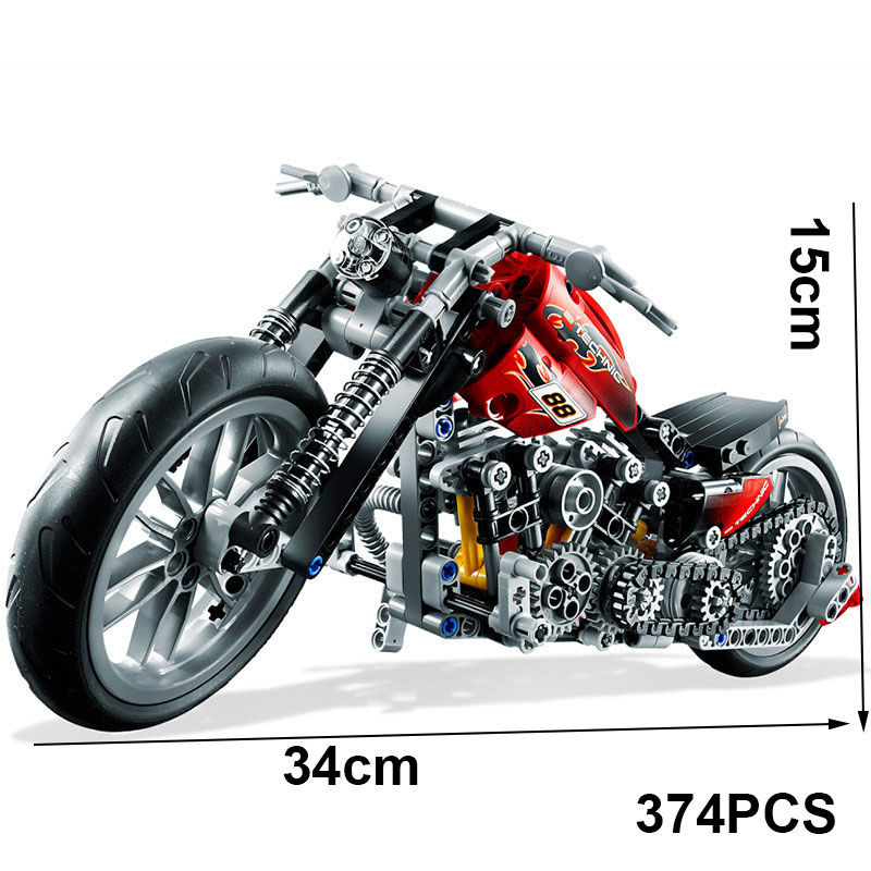 Thumbnail: DIY kinder Motorrad Kind Block Rc Motorrad Spielzeug Für Kinder Kinder Motorräd