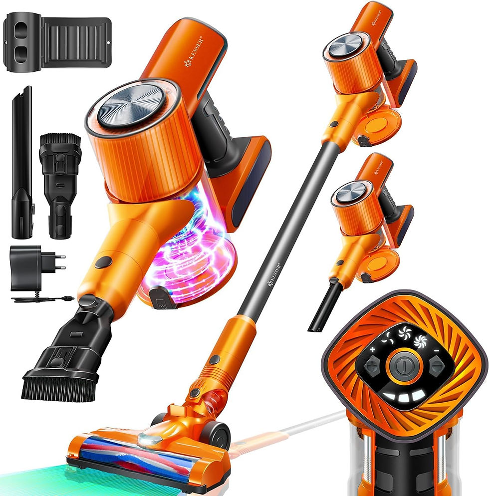 Thumbnail: KESSER® Akku-Staubsauger 3in1 | Handstaubsauger ohne Beutel mit HEPA-Filter | A