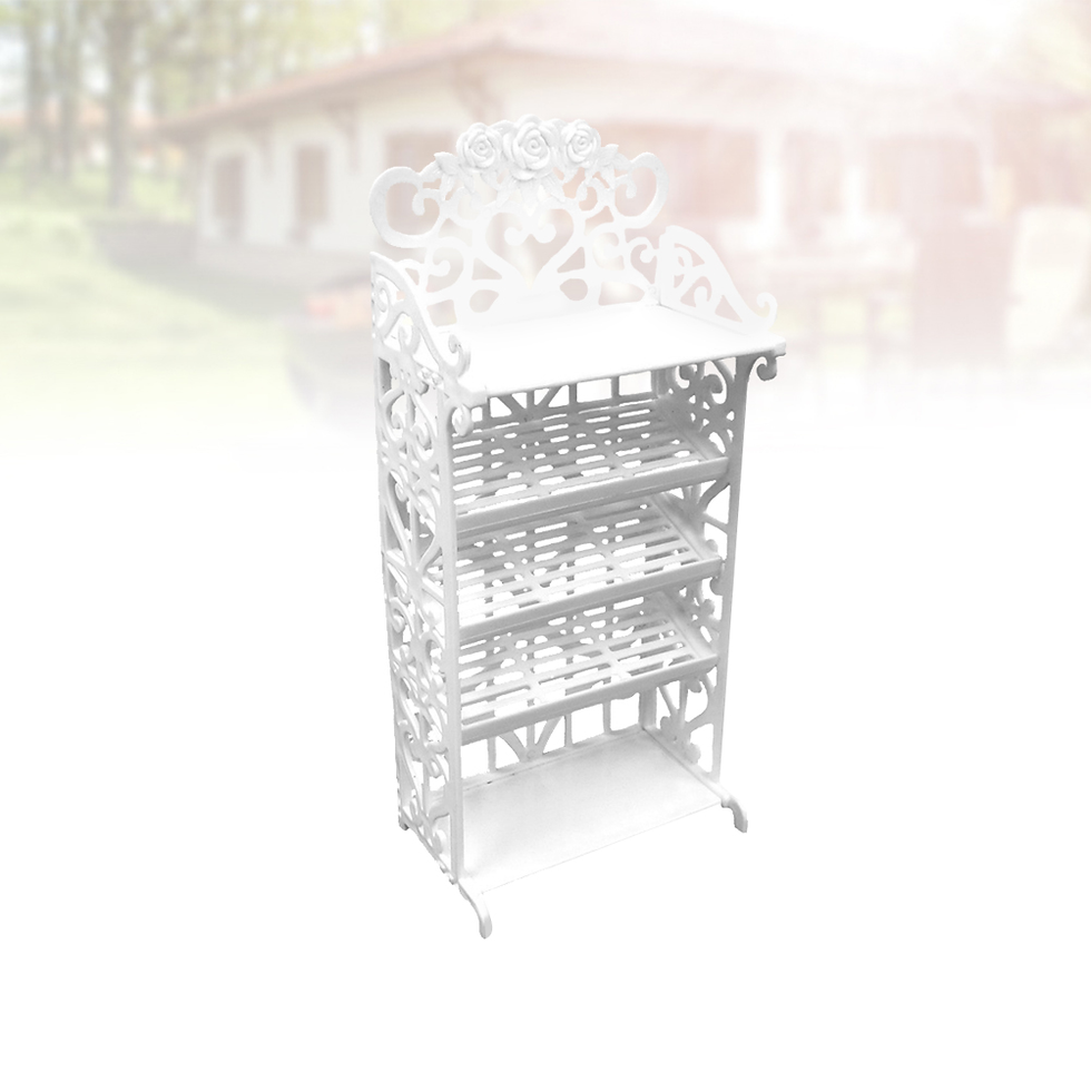 Thumbnail: Plastic Shoes Rack Doll Shoes Rack House Accessories for Dolls Furniture Childr